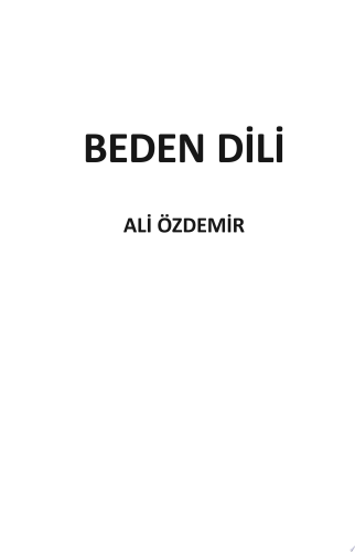 Dikkat Vücudunuz Konusuyor