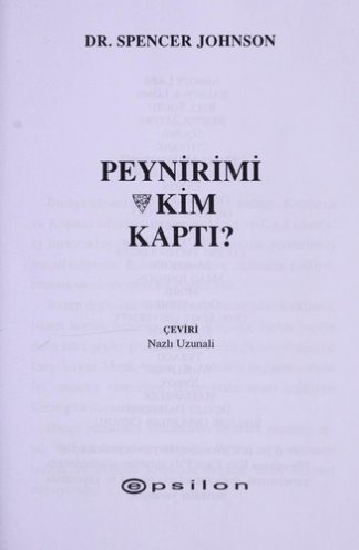 Peynirimi Kim Kaptı?