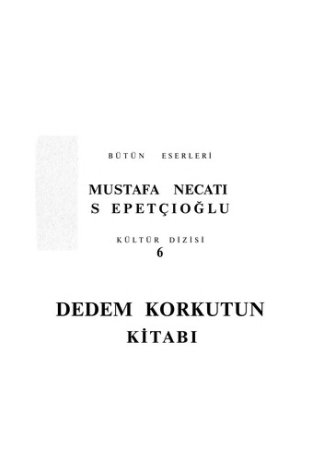 Dedem Korkut'un kitabı