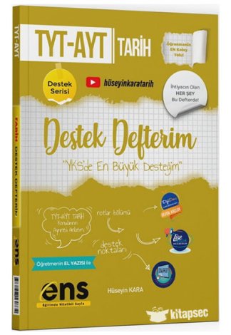 TYT AYT Tarih Destek Defterim