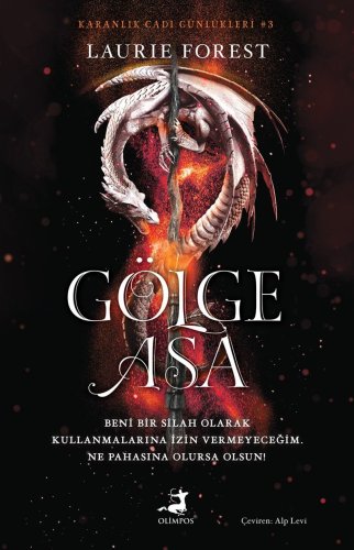 Gölge Asa - Karanlık Cadı Günlükleri Serisi 3. Kitap kitap kapağı