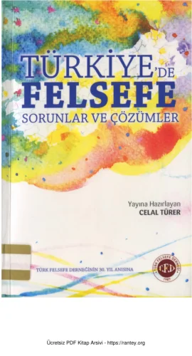 Türkiye'de Felsefe: Sorunlar ve Çözümler kitap kapağı