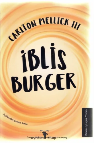 İblis Burger kitap kapağı