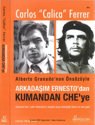 Arkadaşım Ernesto'dan Kumandan Che'ye kitap kapağı