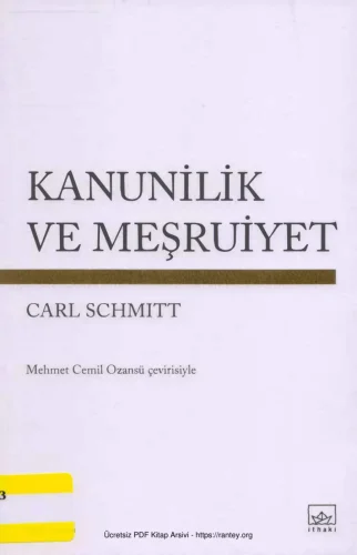 Kanunilik ve Meşruiyet