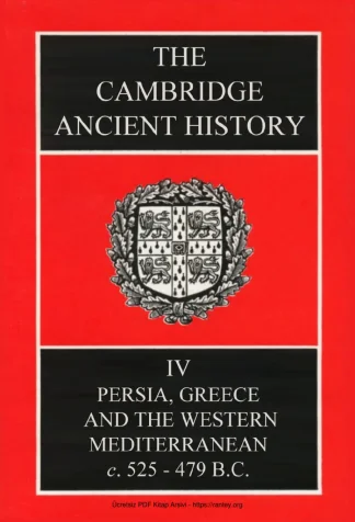 The Cambridge Ancient History Volume 4: Persia, Greece and the Western Mediterranean kitap kapağı