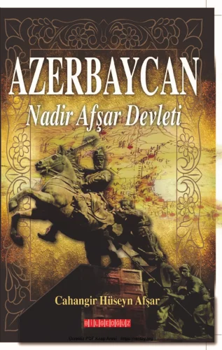 Azerbaycan Nadir Afşar Devleti kitap kapağı