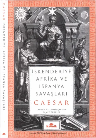 İskenderiye Afrika ve İspanya Savaşları kitap kapağı