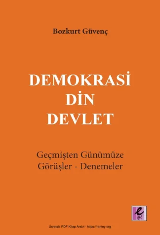 Demokrasi Din Devlet kitap kapağı