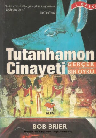 Tutanhamon Cinayeti kitap kapağı