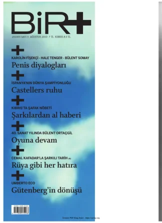 Bir Artı Bir Sayı 05 Ağustos 2010
