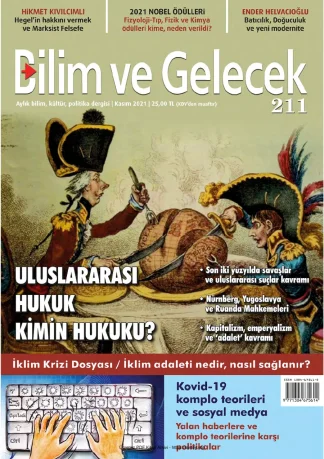 Bilim ve Gelecek Sayı 211 Kasım 2021