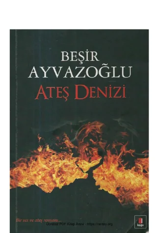 Ateş Denizi kitap kapağı