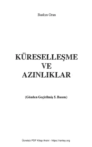 Küreselleşme ve Azınlıklar