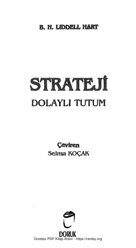 Strateji: Dolaylı Tutum