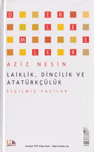 Derlemeler 11 Laiklik Dincilik Atatürkçülük kitap kapağı