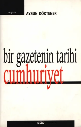 Bir Gazetenin Tarihi Cumhuriyet kitap kapağı