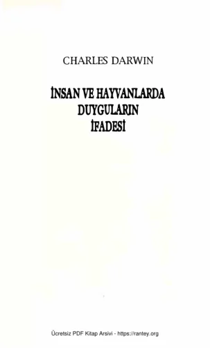 İnsan ve Hayvanlarda Duyguların İfadesi