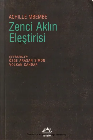 Zenci Aklın Eleştirisi kitap kapağı