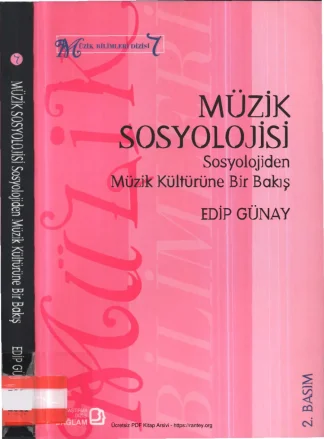 Müzik Sosyolojisi kitap kapağı