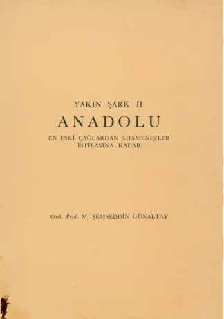 Yakın Şark 2 Anadolu