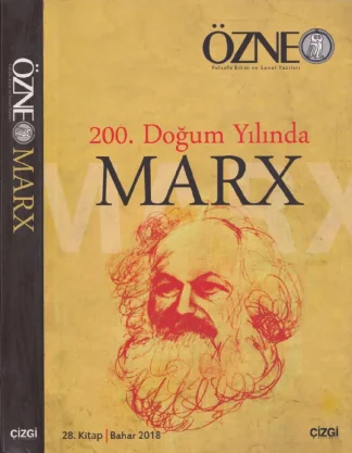 Özne Sayı 28 Marx Bahar