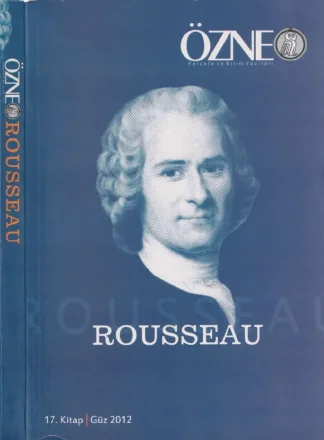 Özne Sayı 17 Rousseau Güz