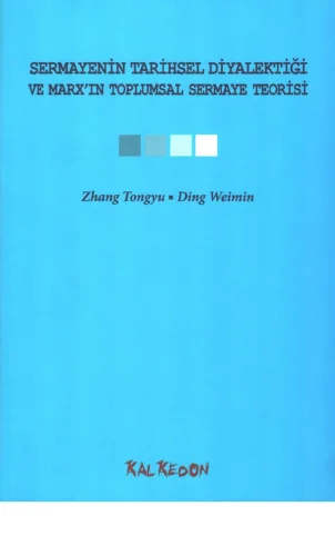 Ding Weimin Sermayenin Tarihsel Diyalektiği ve Marxın Toplumsal Sermaye Teorisi
