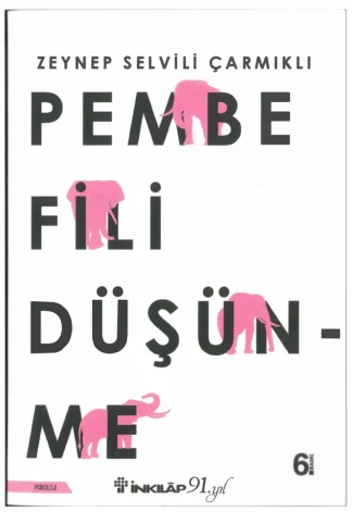 Çarmıklı Pembe Fili Düşünme kitap kapağı
