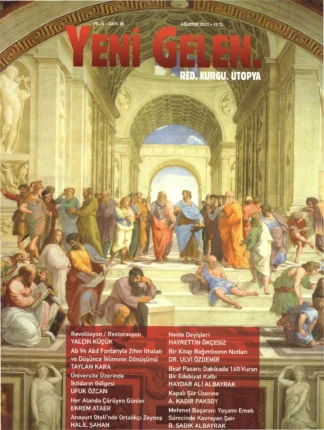 Yeni Gelen Sayı 038 Ağustos