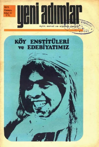 Yeni Adımlar Sayı 11 Kasım