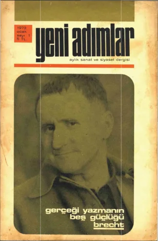 Yeni Adımlar Sayı 01 Ocak kitap kapağı