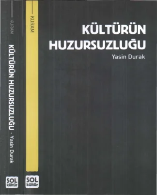 Kültürün Huzursuzluğu Sol Kültür Yayınları kitap kapağı