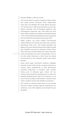 İktisat Üzerine Düşünceler