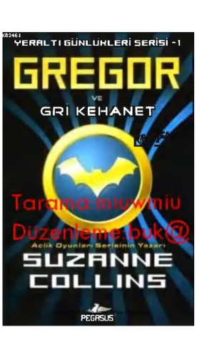 Gregor ve Gri Kehanet kitap kapağı