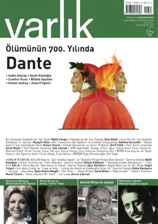 Varlık Dergisi Sayı 1368 Eylül