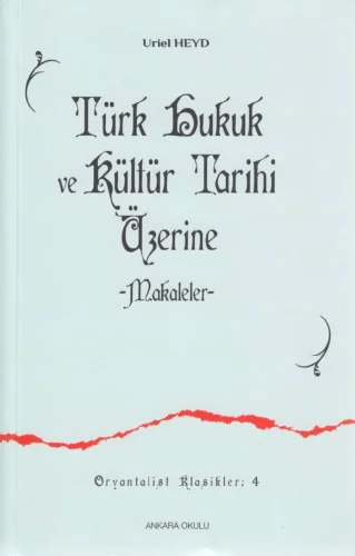 Türk Hukuk ve Kültür Tarihi Üzerine Makaleler kitap kapağı