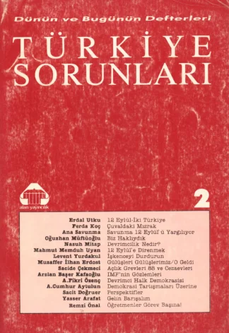 Türkiye Sorunları Dizisi 02 12 Eylül İnsan Hakları Demokrasi Türkiye Ekonomisi