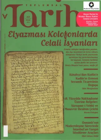 Toplumsal Tarih Sayı 265 Ocak