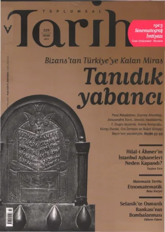 Toplumsal Tarih Sayı 229 Ocak
