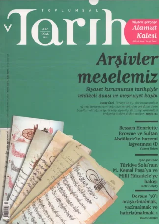 Toplumsal Tarih Sayı 217 Ocak