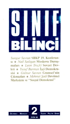 Sınıf Bilinci Dergisi Sayı 02 1988 Eylül Ekim