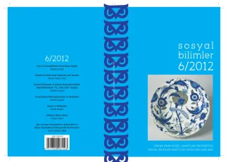 Enstitüsü Dergisi Sayı 06 Sonbahar