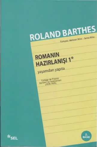 Romanın Hazırlanışı