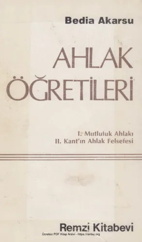 Ahlak Öğretileri