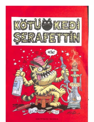 Kötü Kedi Şerafettin Max dergisi ilavesi
