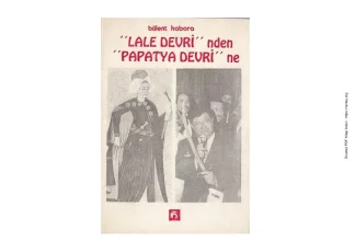 Lale Devrinden Papatya Devrine Habora Yayınları