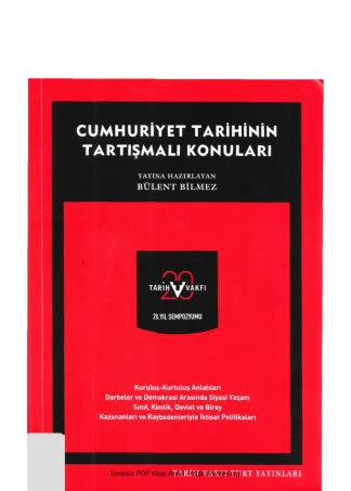 Cumhuriyet Tarihinin Tartışmalı Konuları