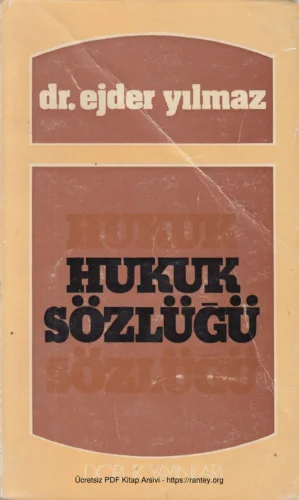 Hukuk Sözlüğü Doruk Yayınları