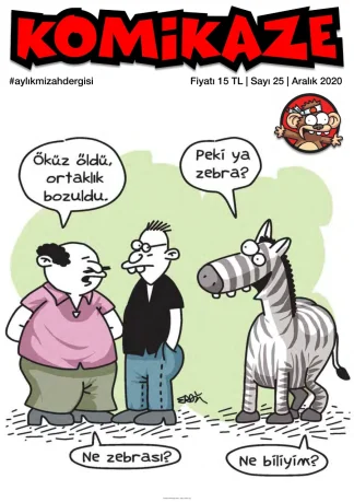 Komikaze Dergisi Sayı 25 - Aralık 2020
